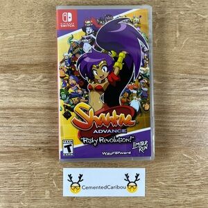 Shantae Advance Risky Revolution Nintendo Switch Game Limited Run NEW SEALED
